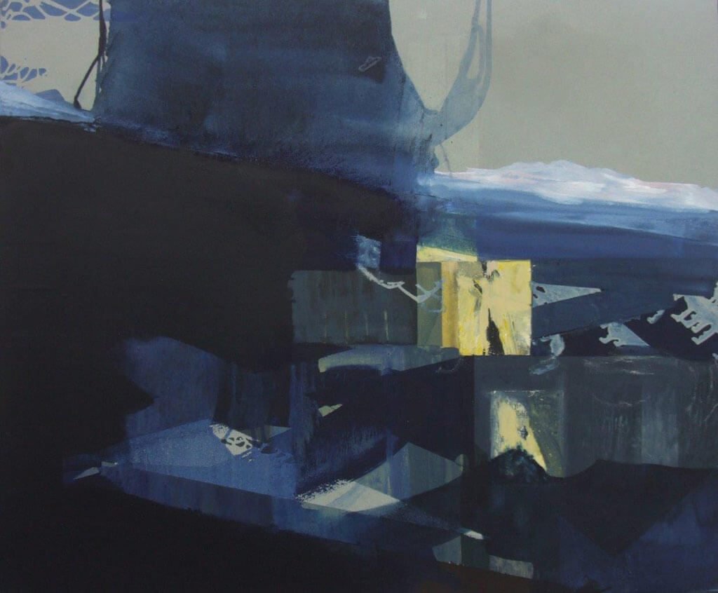 Horizonte 15-2 Pigmente, Sand, Acryl auf Leinwand 115 x 95 cm 2015 8