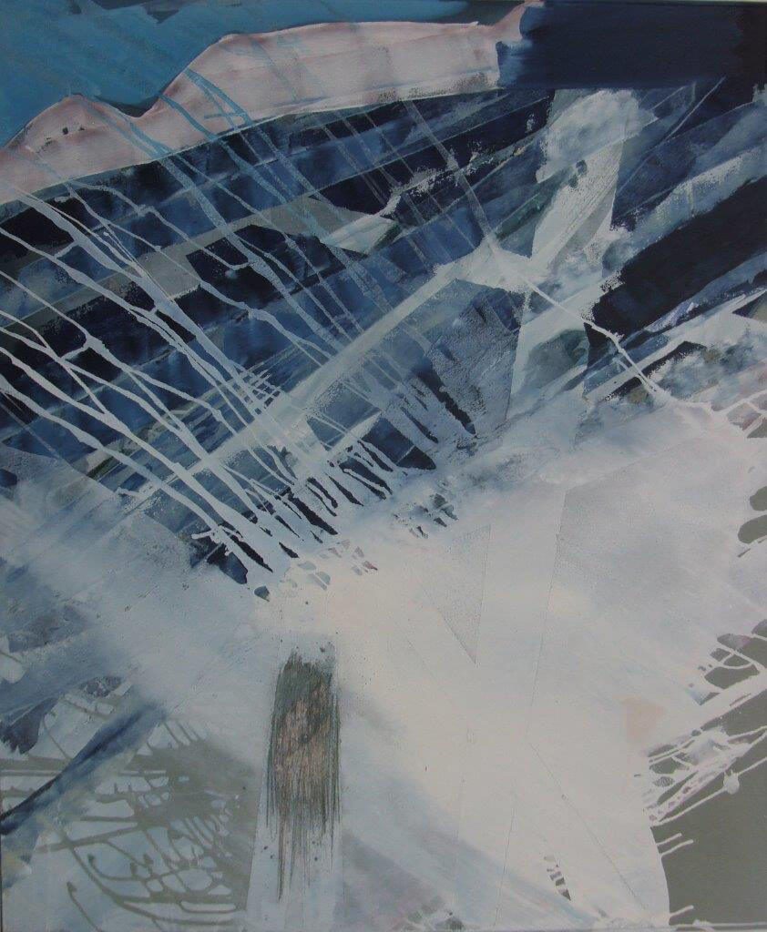 Horizonte 15-5 Pigmente, Sand, Acryl auf Leinwand 115 x 95 cm 2015 6