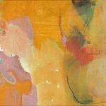 Passion - Farbe zwischen Finsternis und Licht 5 Pigmente, Acrylbinder auf Leinwand, 80 x 30 cm 2014