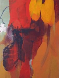 Floridez 16-21, Pigmente, Sand, Acryl auf Leinwand,,140 x 200 cm, 2016