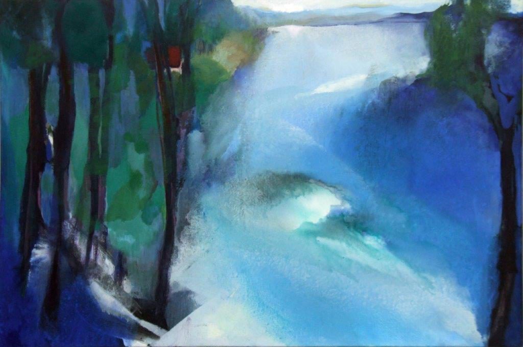 Nah und Fern 19-2-2 80 x 120 cm 2019