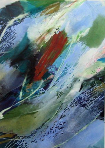 gleichwie der Regen fällt 3 140 x 100 cm 2019