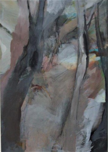 Arboles 13-4-20 70 x 100 cm 2020