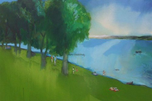 Idylle 1-7-19 130 x 90 cm 2019