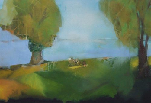 Idylle 1-9-19 130 x 90 cm 2019