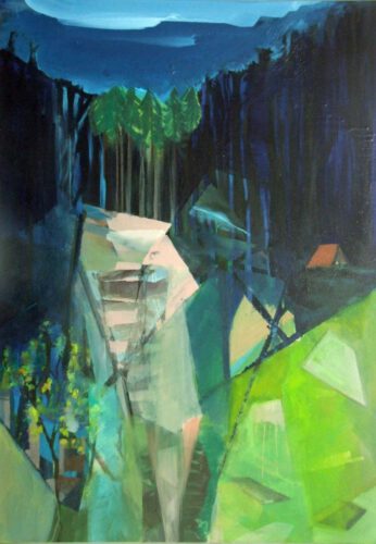 Retreat 22-5-1 140 x 100 cm 2022