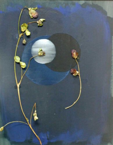 Wandlungen Objekt 4 50 x 40 cm 2022 w