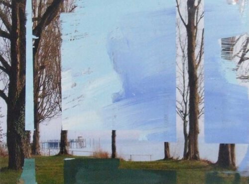 Wandlungen Ufer 27 x 20 cm 2022 w