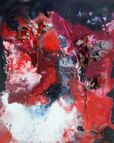 Cosmics 23-12-4 40 x 50cm 2023