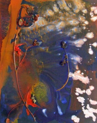 Cosmics 23-12-5 40 x 50 cm 2023