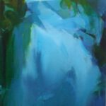 Weites Strömen 150 x 200 cm Pigmente, Acryl auf Aludibond 2024